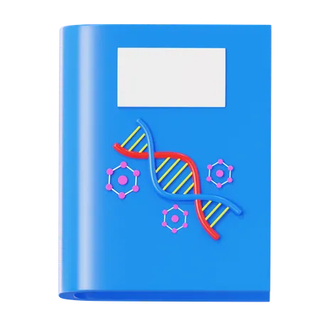Genetic Book  3D Icon