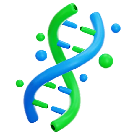 Genetic Dna  3D Icon