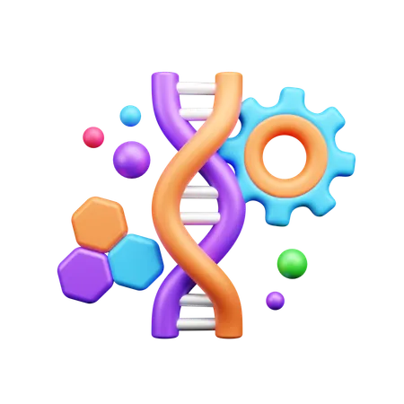 Genetic Engineering  3D Icon