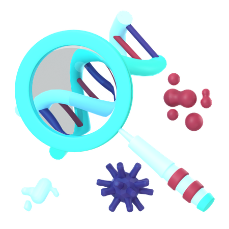 Genetic Experiment  3D Icon