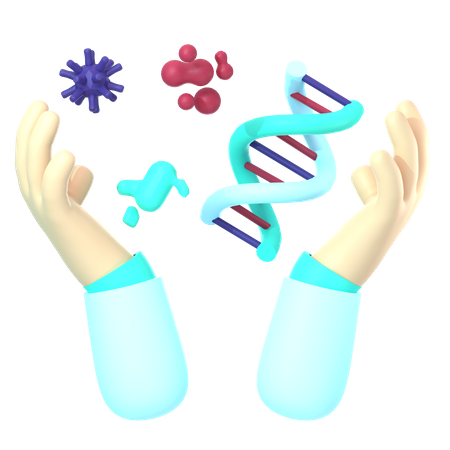 Genetic Experiment 3D Icon