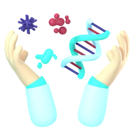 Genetic Experiment  3D Icon