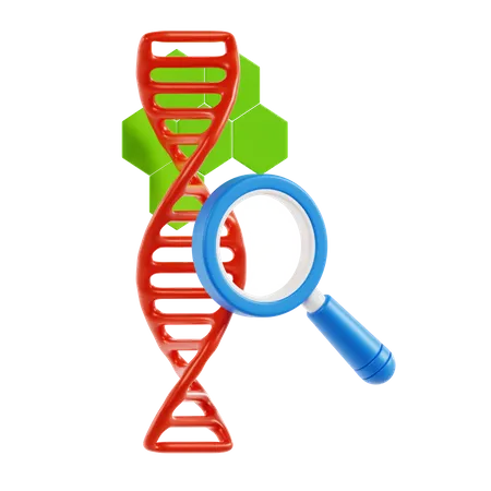 Genetics  3D Icon