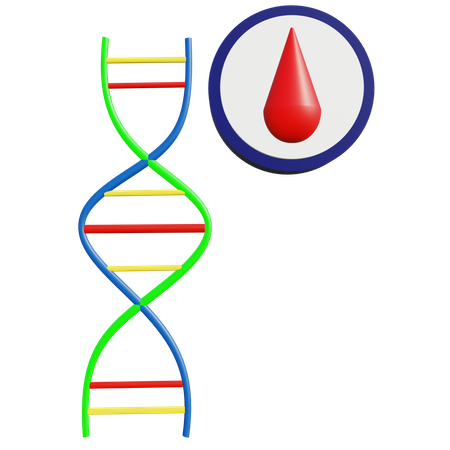 La génétique  3D Icon