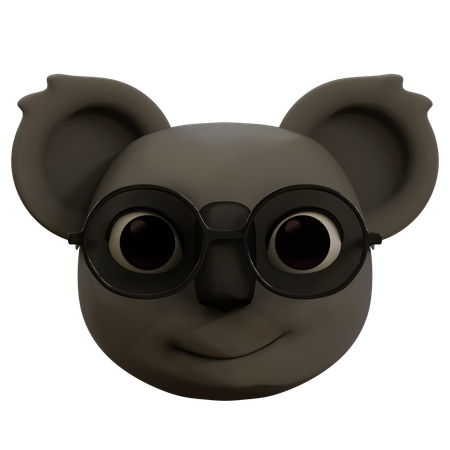 Emoji de koala genial  3D Icon