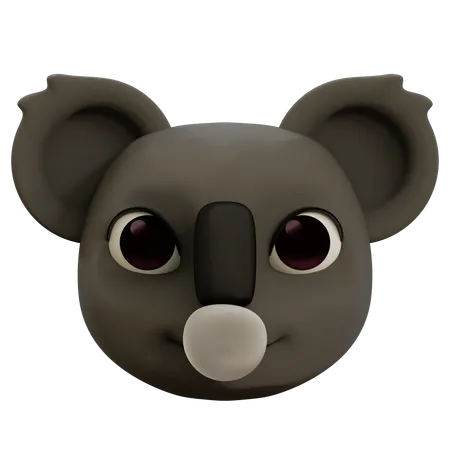 Emoji de koala genial  3D Icon