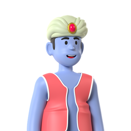 Genie  3D Icon