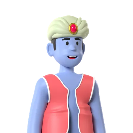 Genie  3D Icon