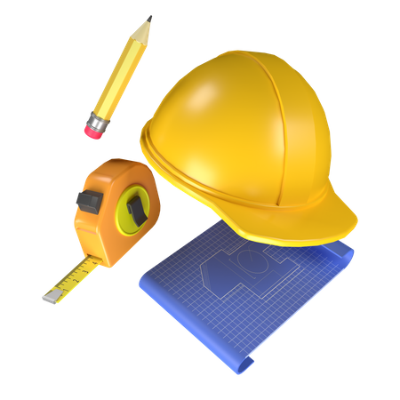 Génie civil  3D Icon