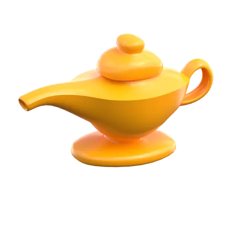 Genie Lamp  3D Icon