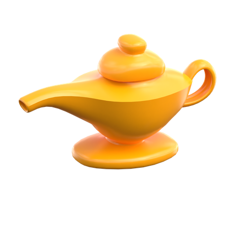 Genie Lamp  3D Icon