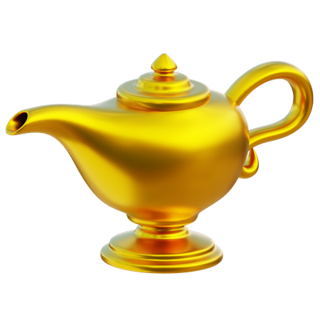 Genio de la lampara  3D Icon