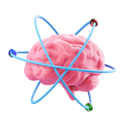 Genius Brain  3D Icon