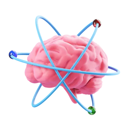 Genius Brain  3D Icon