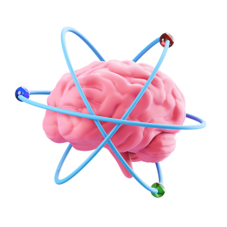 Genius Brain  3D Icon