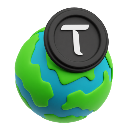 Gente global  3D Icon