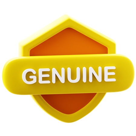 Genuine  3D Icon