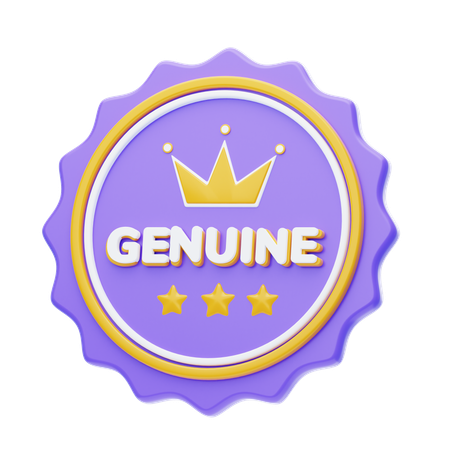 Genuine  3D Icon