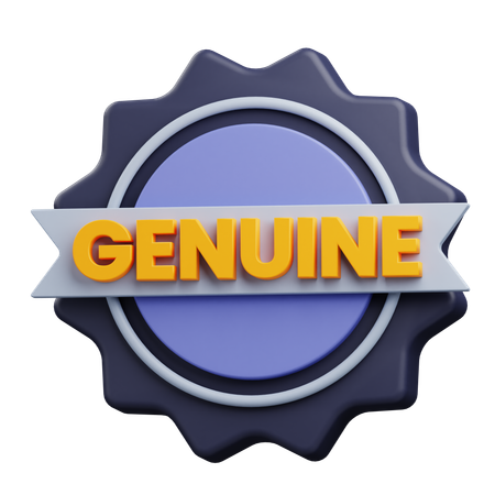 Genuine Product  3D Icon