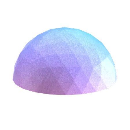 Geodesic Dome  3D Icon