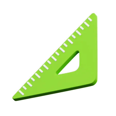 Geodreieck  3D Icon