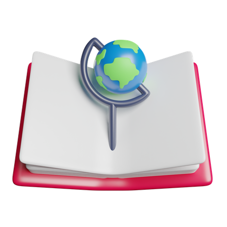 Geografia  3D Icon