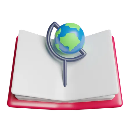 Geografia  3D Icon