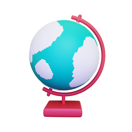 Geographical Globe  3D Icon
