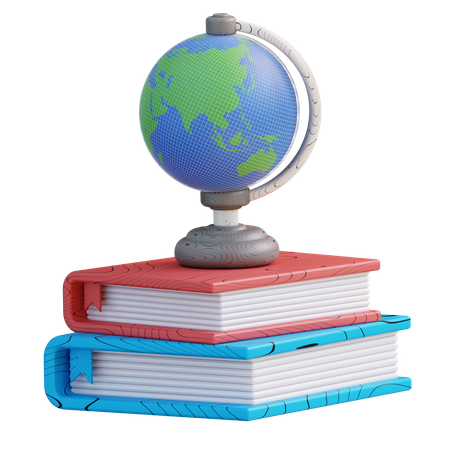 Geographiebuch  3D Icon