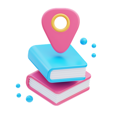 Geographiebuch  3D Icon