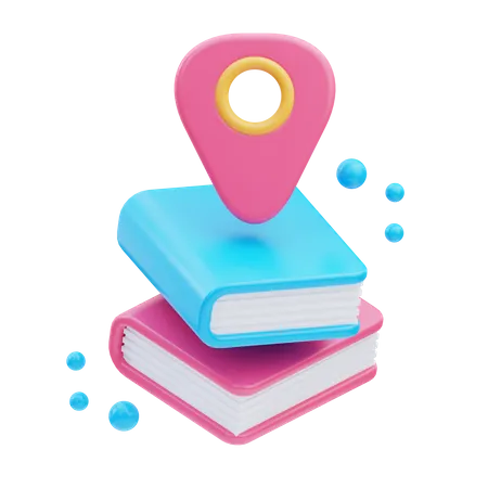 Geographiebuch  3D Icon