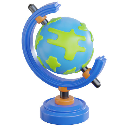 Geography  3D Icon