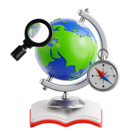 Geography  3D Icon