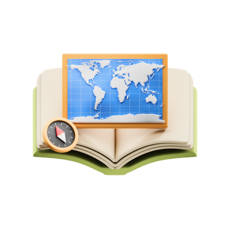 Geography  3D Icon