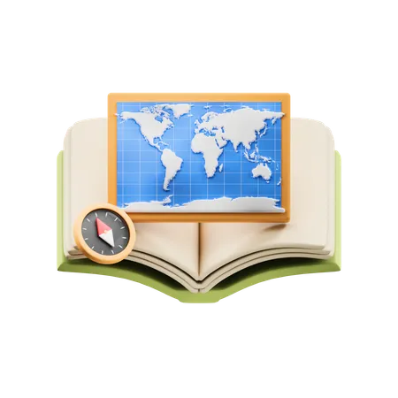 Geography  3D Icon