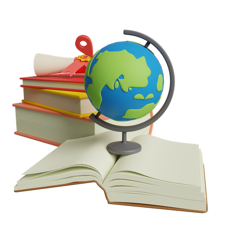 Geography  3D Icon