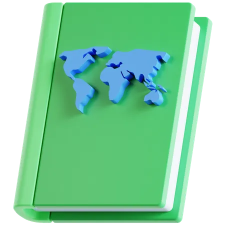 Geography Book 3 D Icon 3D Icon