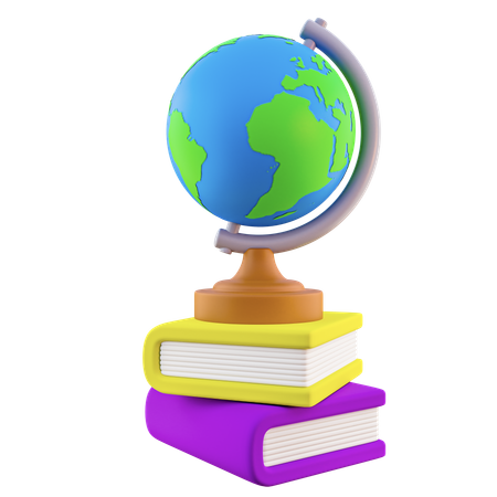 Geography Book  3D Icon