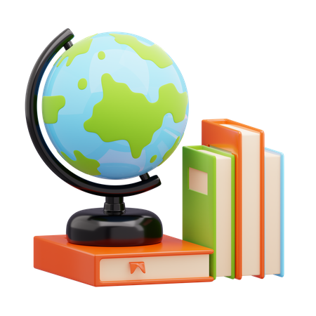 Geography Book  3D Icon