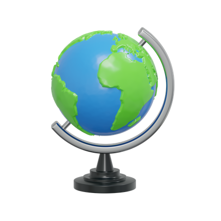 Geography Globe  3D Icon