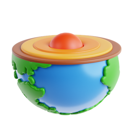 Geologia  3D Icon