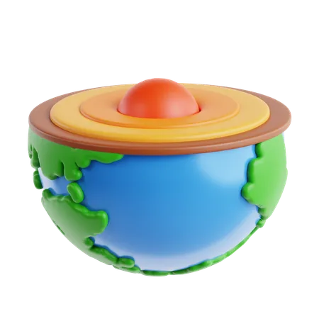 Geologia  3D Icon