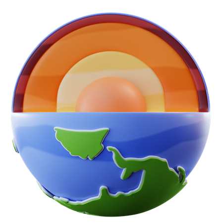 Geologia  3D Icon