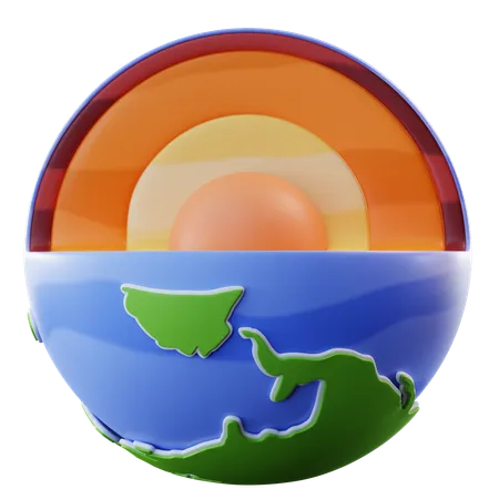 Geologia  3D Icon