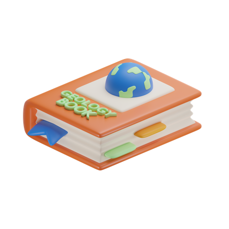 Geology Book  3D Icon