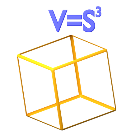 Geomerty Cube  3D Icon