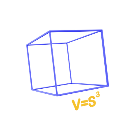 Geomerty Cube  3D Icon