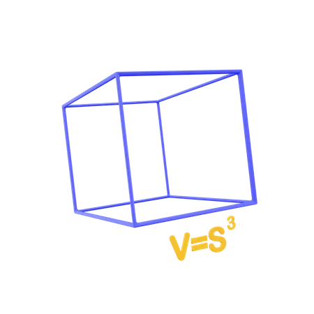 Geomerty Cube  3D Icon