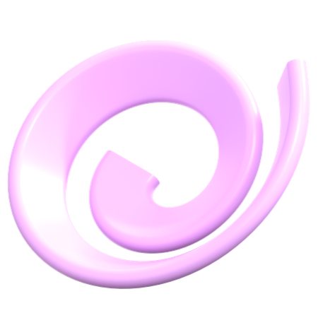 Geometria espiral leve  3D Icon