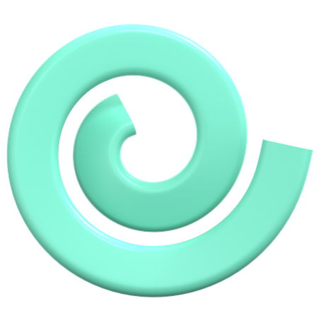 Geometría espiral de tosca  3D Icon